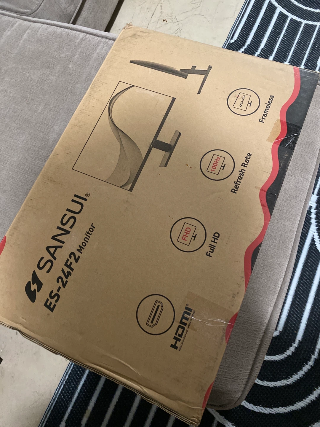 Sansui ES-24F2 24" FHD Frameless Monitor