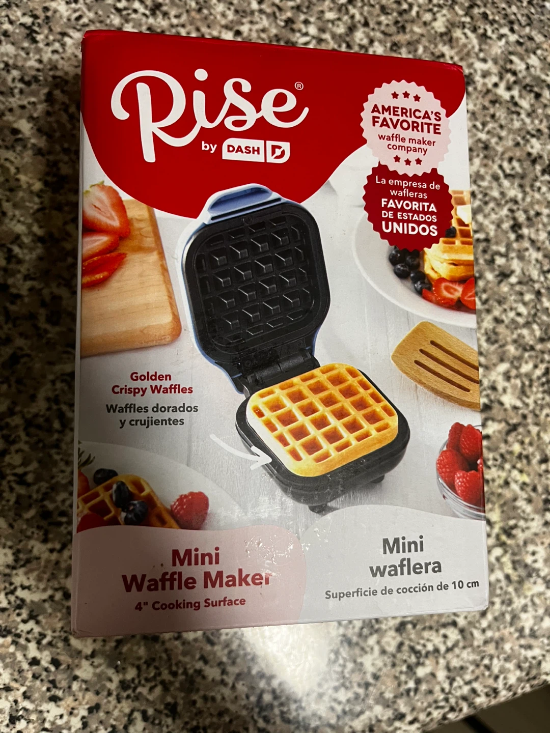 Rise by Dash Mini Waffle Maker