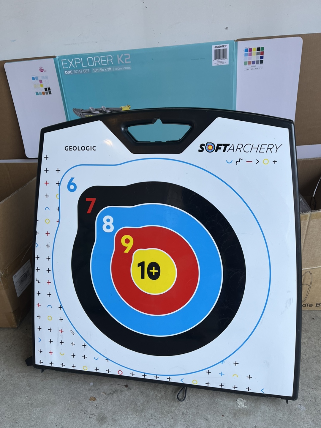 Geologic Softarchery Target Board