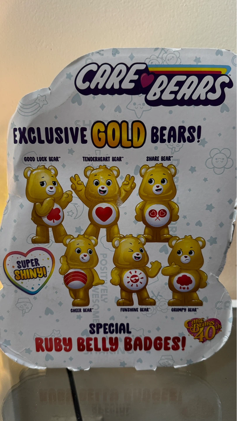 Care Bears Gold & Ruby Edition Special Collector Set - photo 2