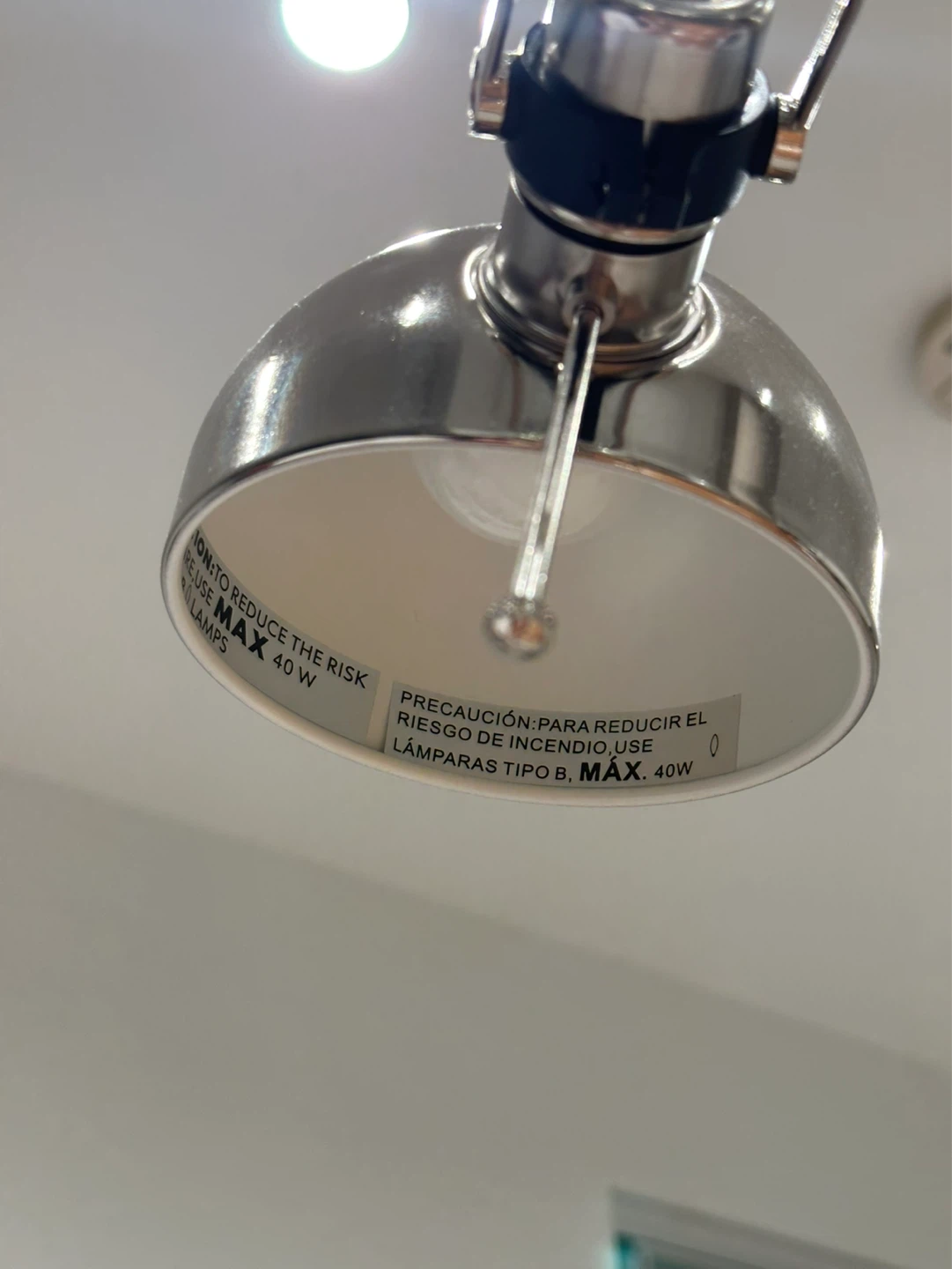 IKEA FORSÅ Desk Lamp (White/Silver) - photo 5