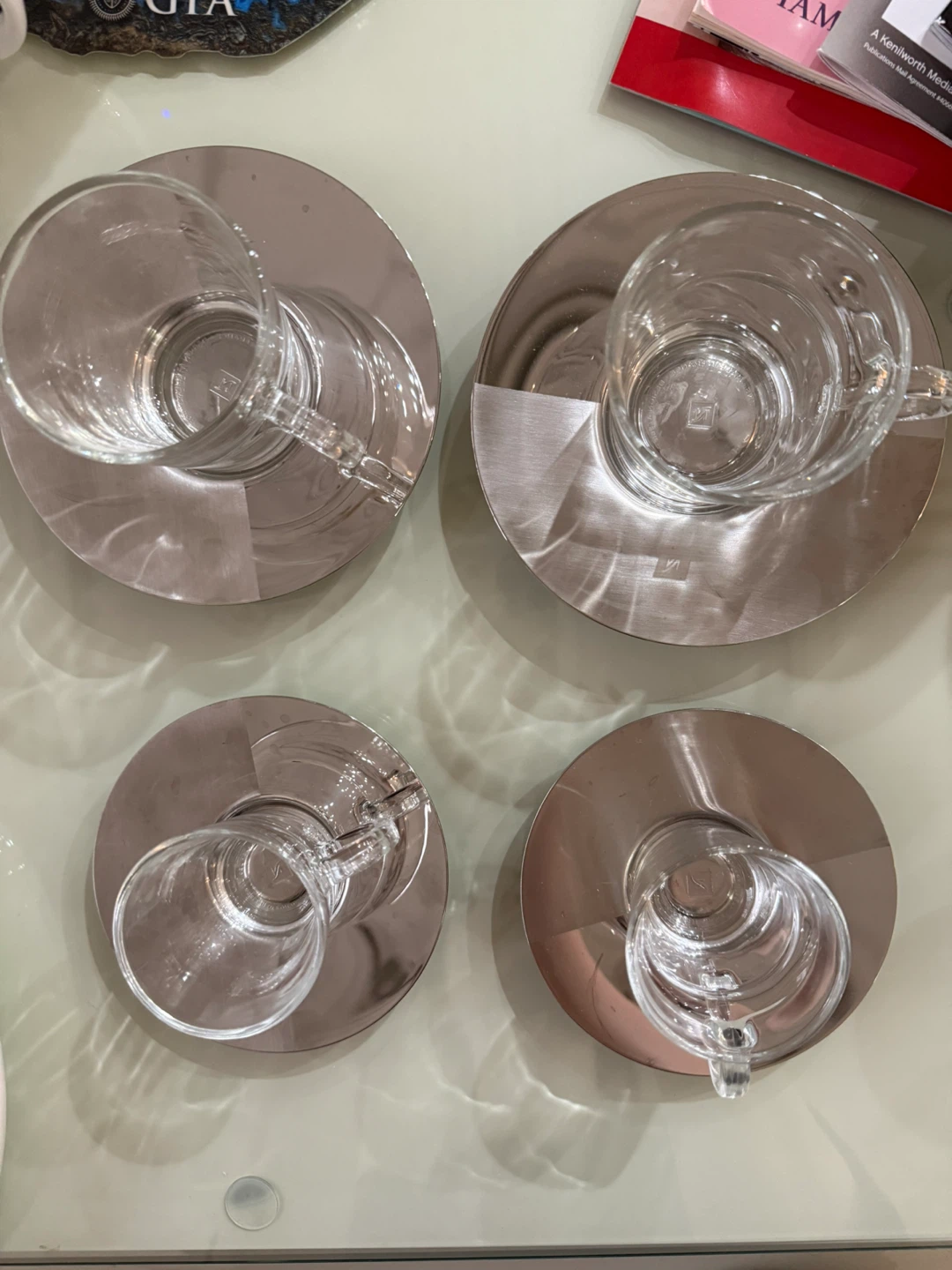 Nespresso Atelier Espresso Cup Collection with Saucers (4-pack)