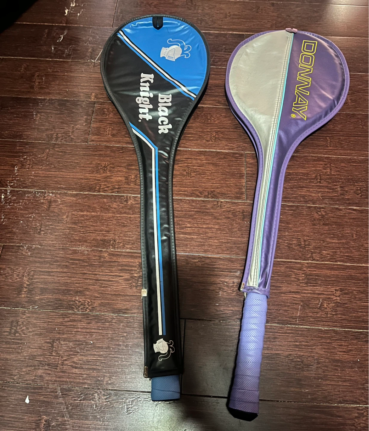 Squash Rackets (Donnay & Black Knight) plus carrying cases - photo 2