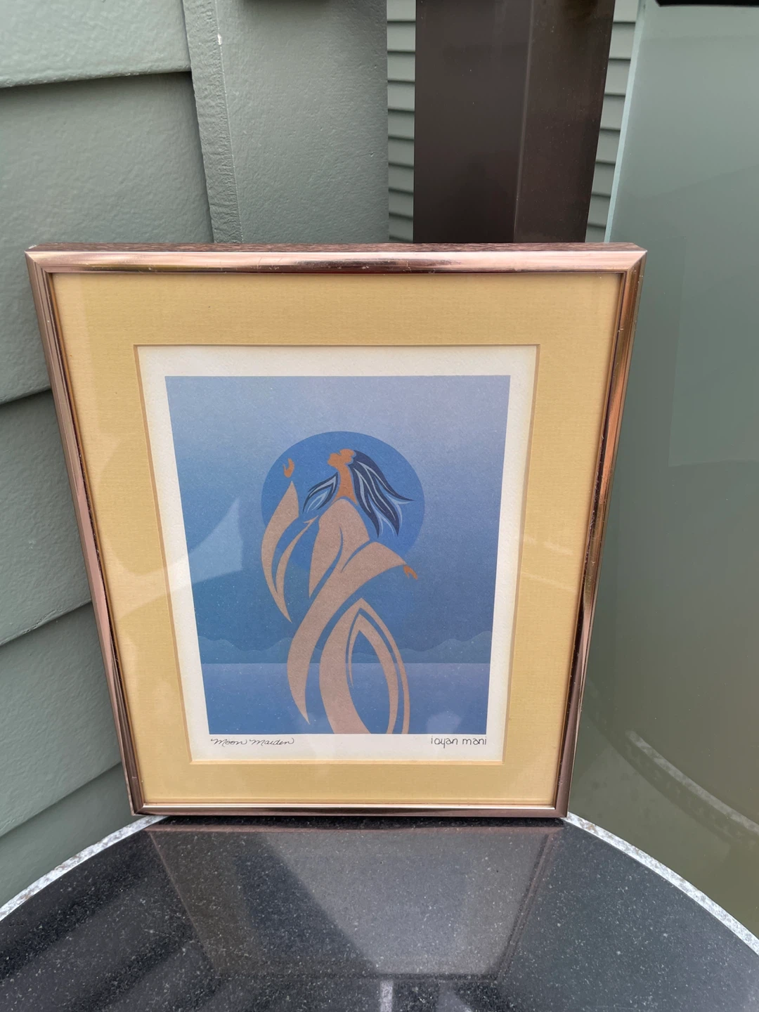 Ioyan Mani Moon Maiden Indigenous Art Print - photo 2