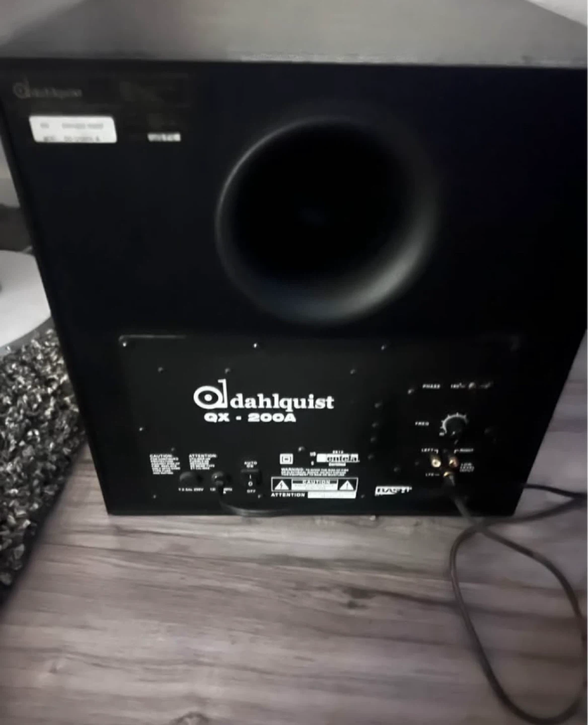 Dahlquist QX-200A Subwoofer - photo 2