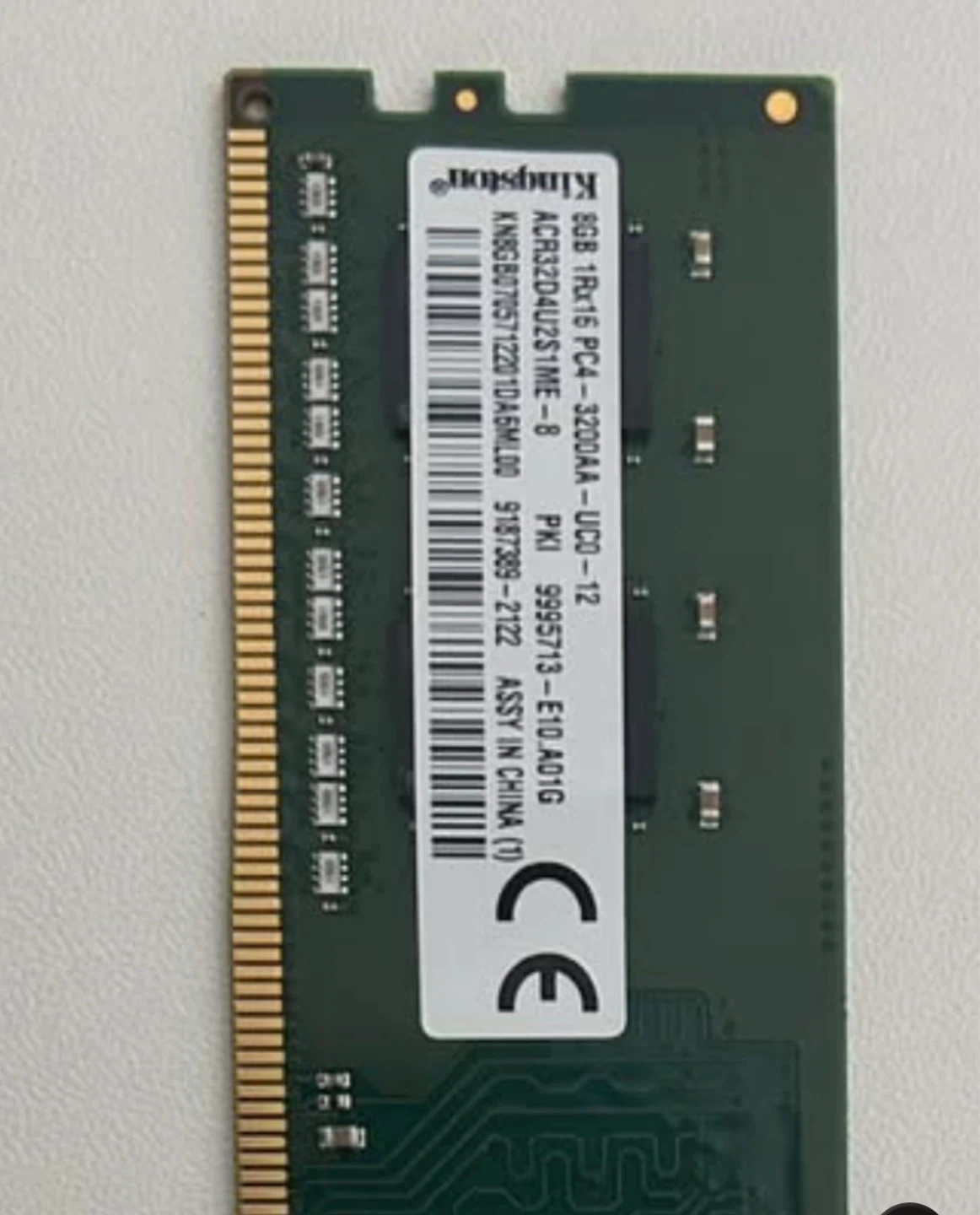 Kingston 8GB DDR4 RAM PC4-3200AA