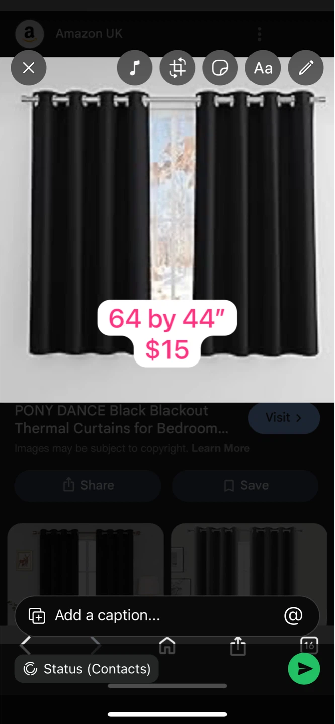 PONY DANCE Blackout Thermal Curtains - photo 2