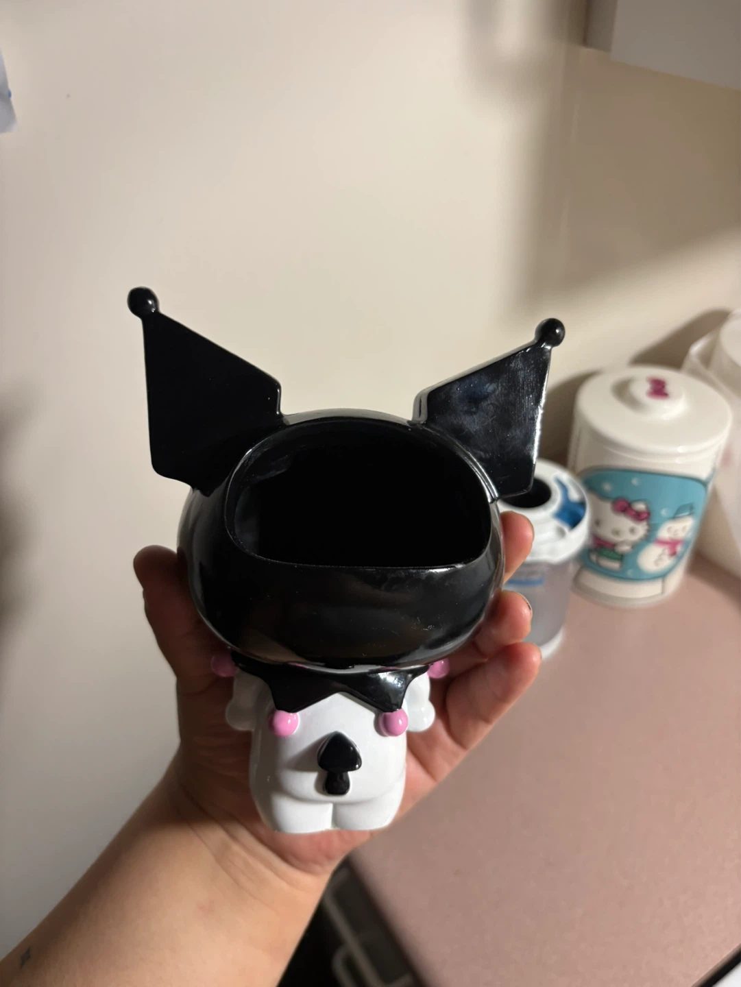 Kuromi Ceramic Pen Holder - photo 2