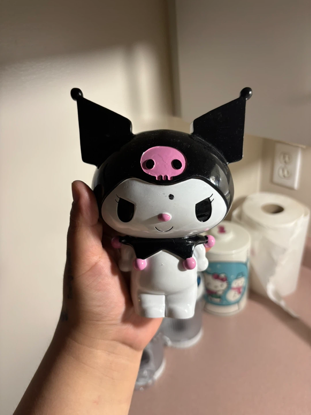 Kuromi Ceramic Pen Holder
