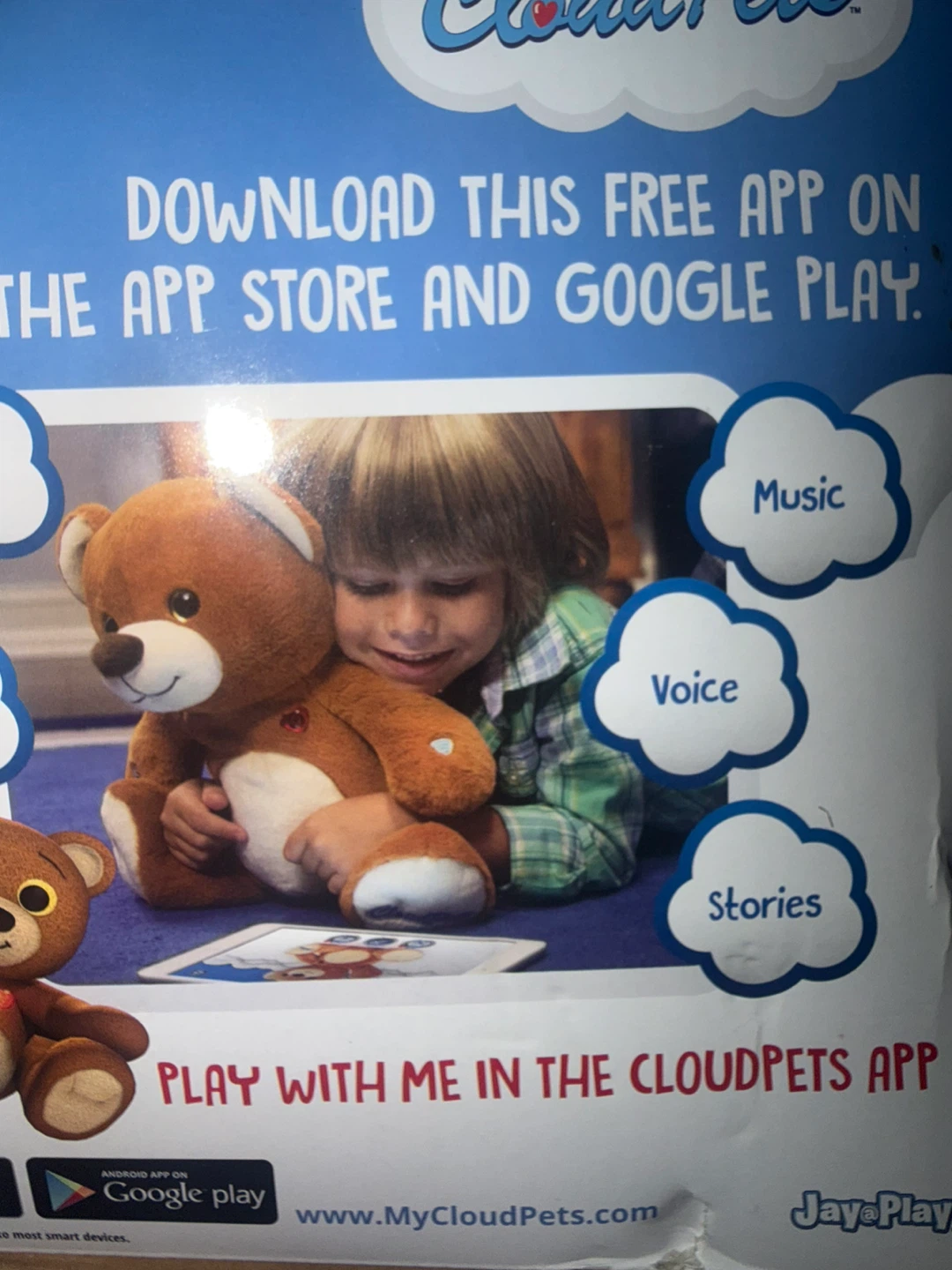 CloudPets Interactive Plush Toy - Blue Dog - photo 5