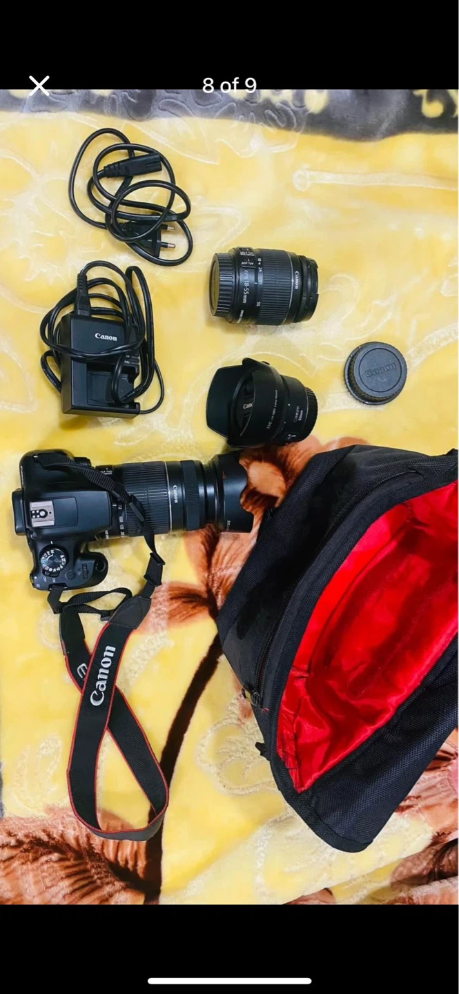 Canon EOS Rebel T3i DSLR Camera with 2 Lenses & Bag - photo 4