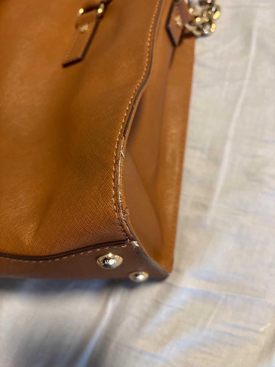 Michael Kors Brown Leather Satchel Handbag - photo 5