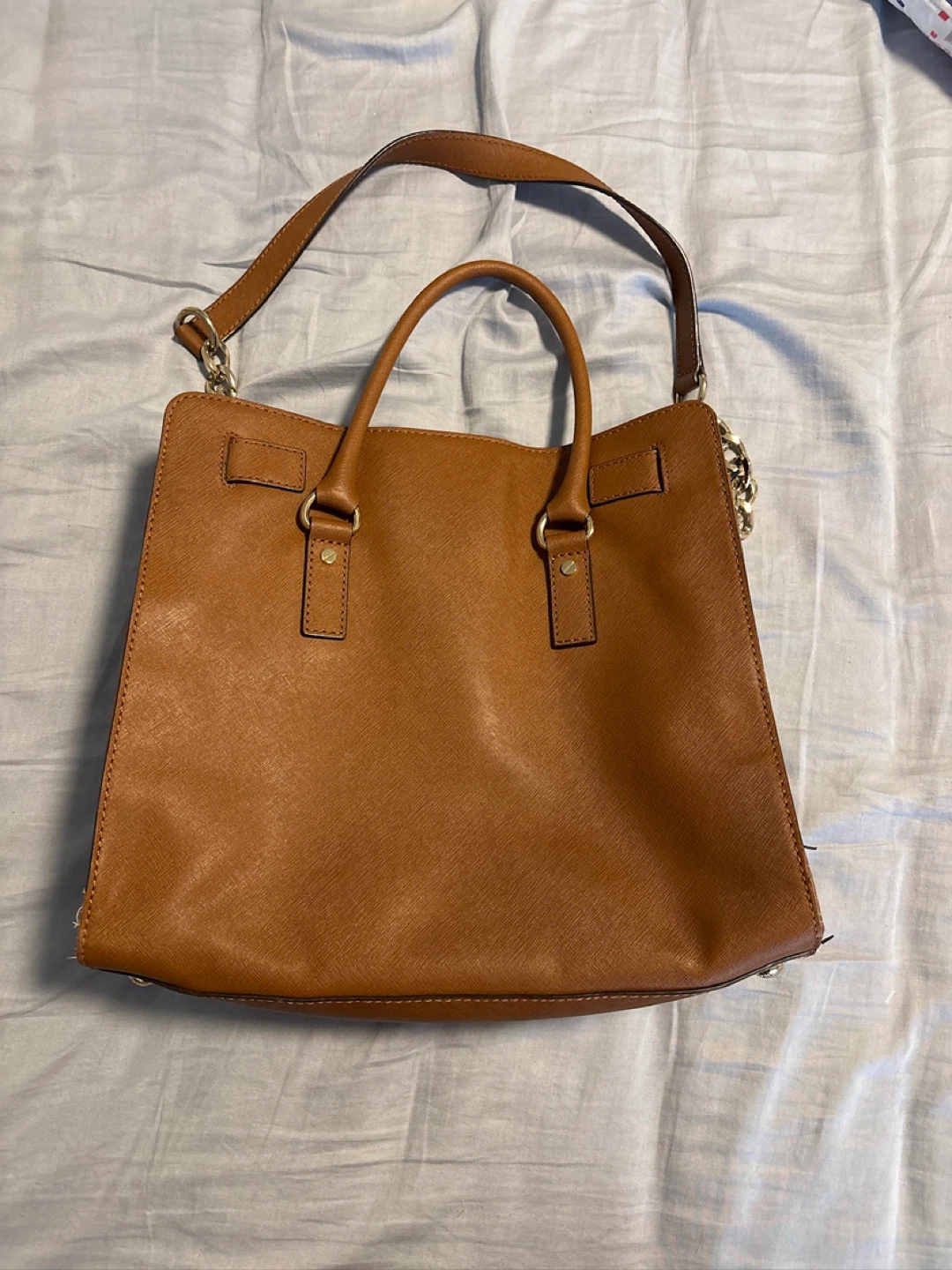 Michael Kors Brown Leather Satchel Handbag - photo 3