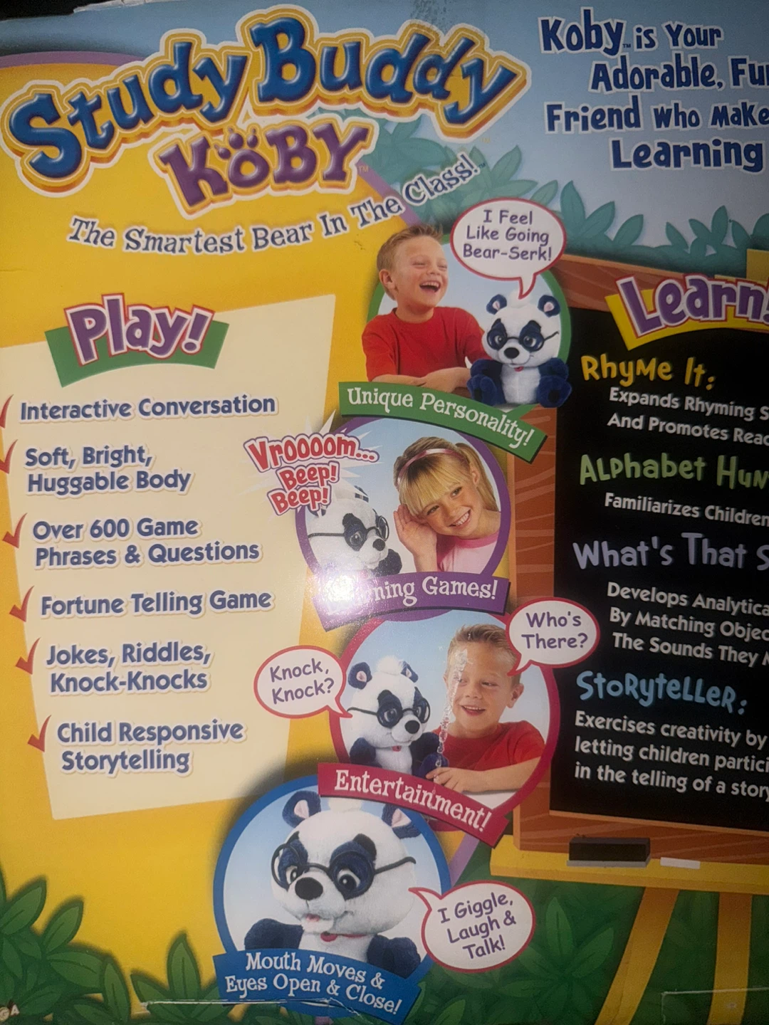 Study Buddy Koby Interactive Talking Plush Toy - photo 5