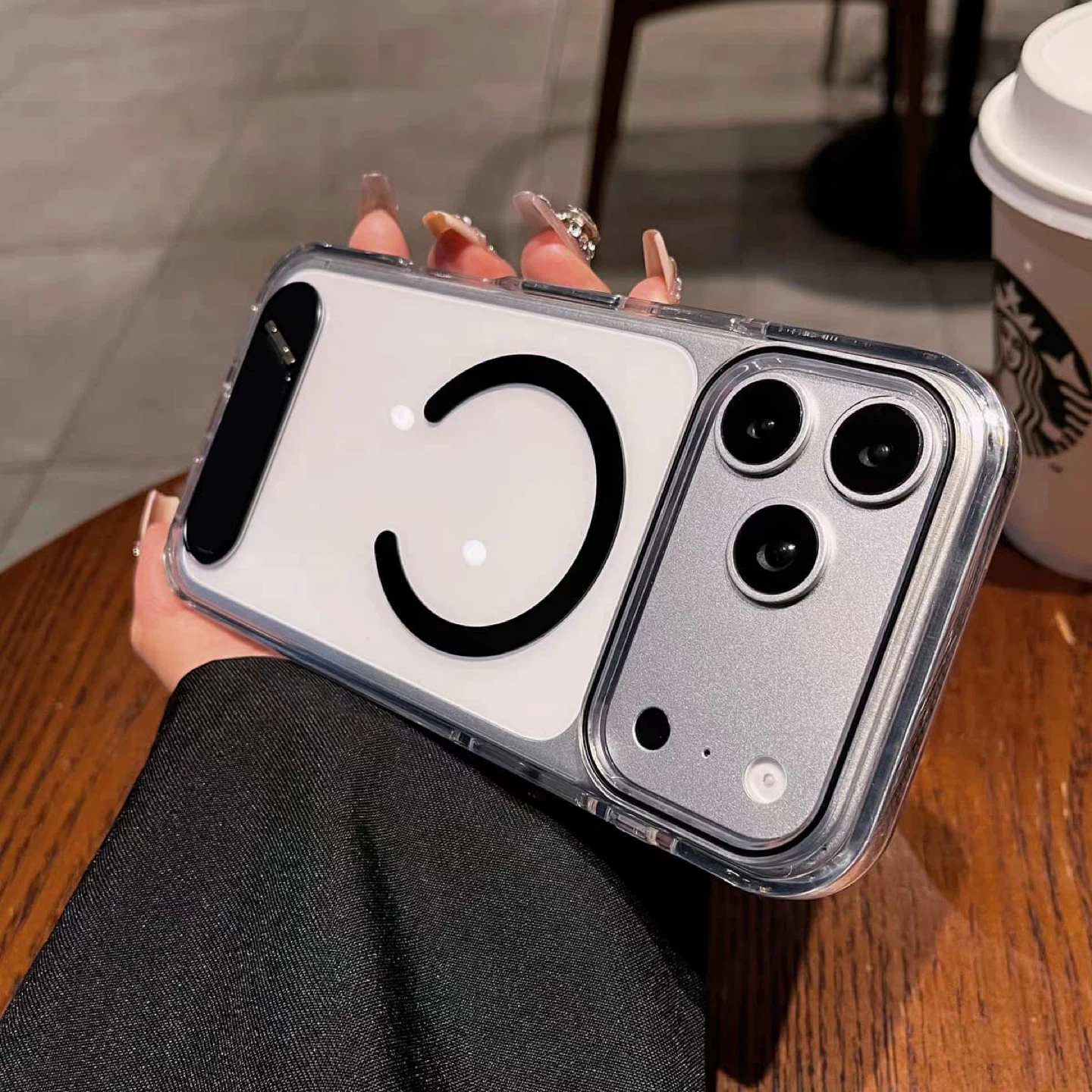 iPhone 17 pro max Case with Built-in Kickstand - photo 5