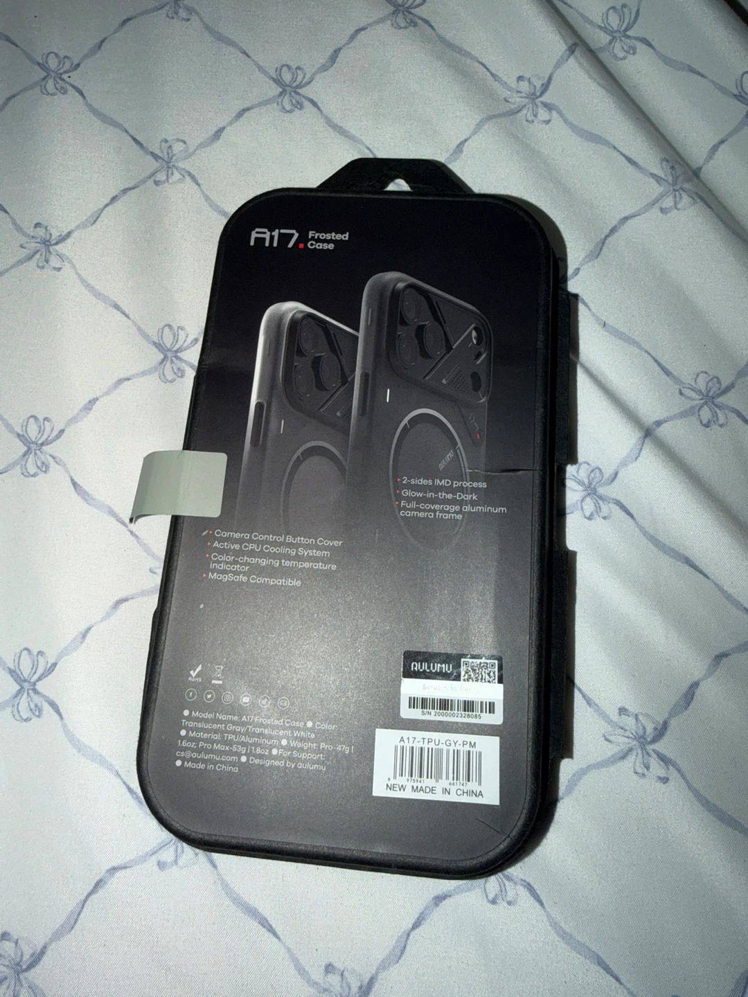 Aulumu A17 Frosted Case for iPhone 17 Pro Max - photo 2