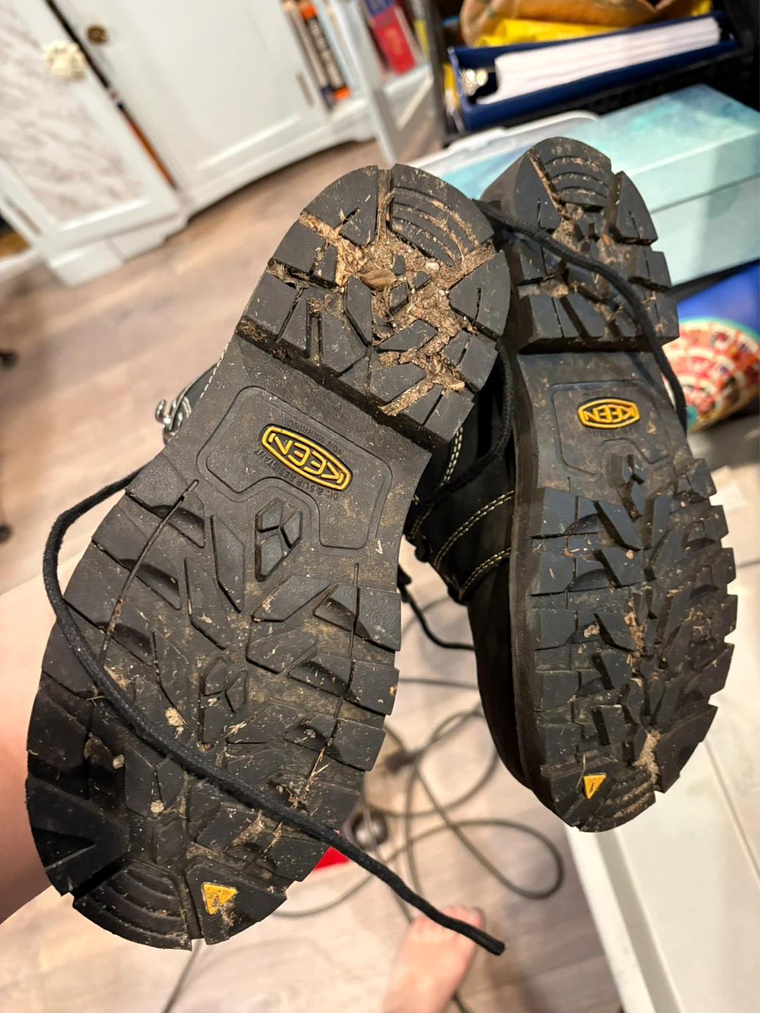 KEEN Work Boots - Black - Women's 6M (3.5 UK, 36 EU) - photo 3