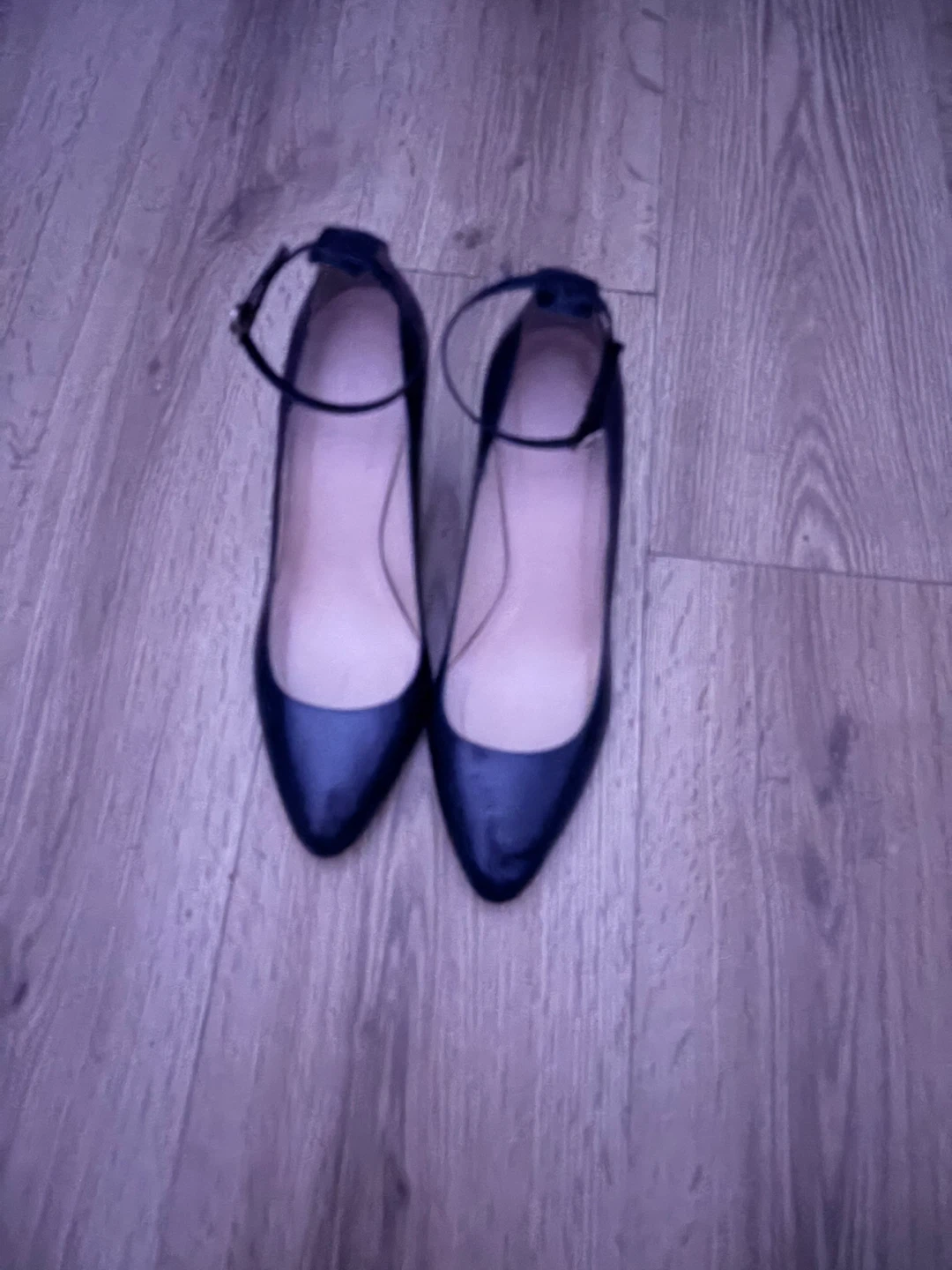 J. Crew Navy Blue Mary Jane Heels - photo 3