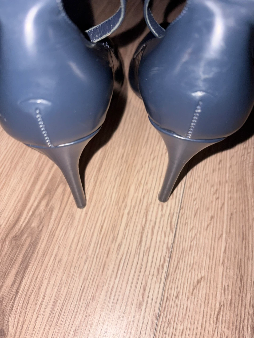 J. Crew Navy Blue Mary Jane Heels - photo 2