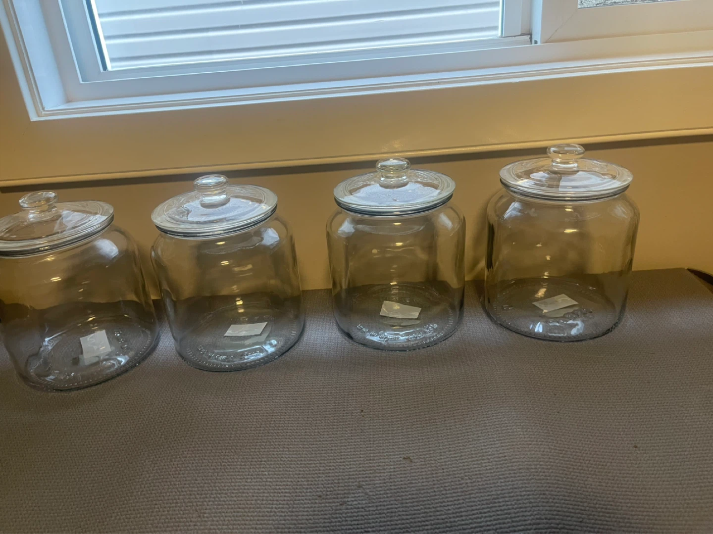 Glass Canister Jar with Lid 10 pieces - photo 3