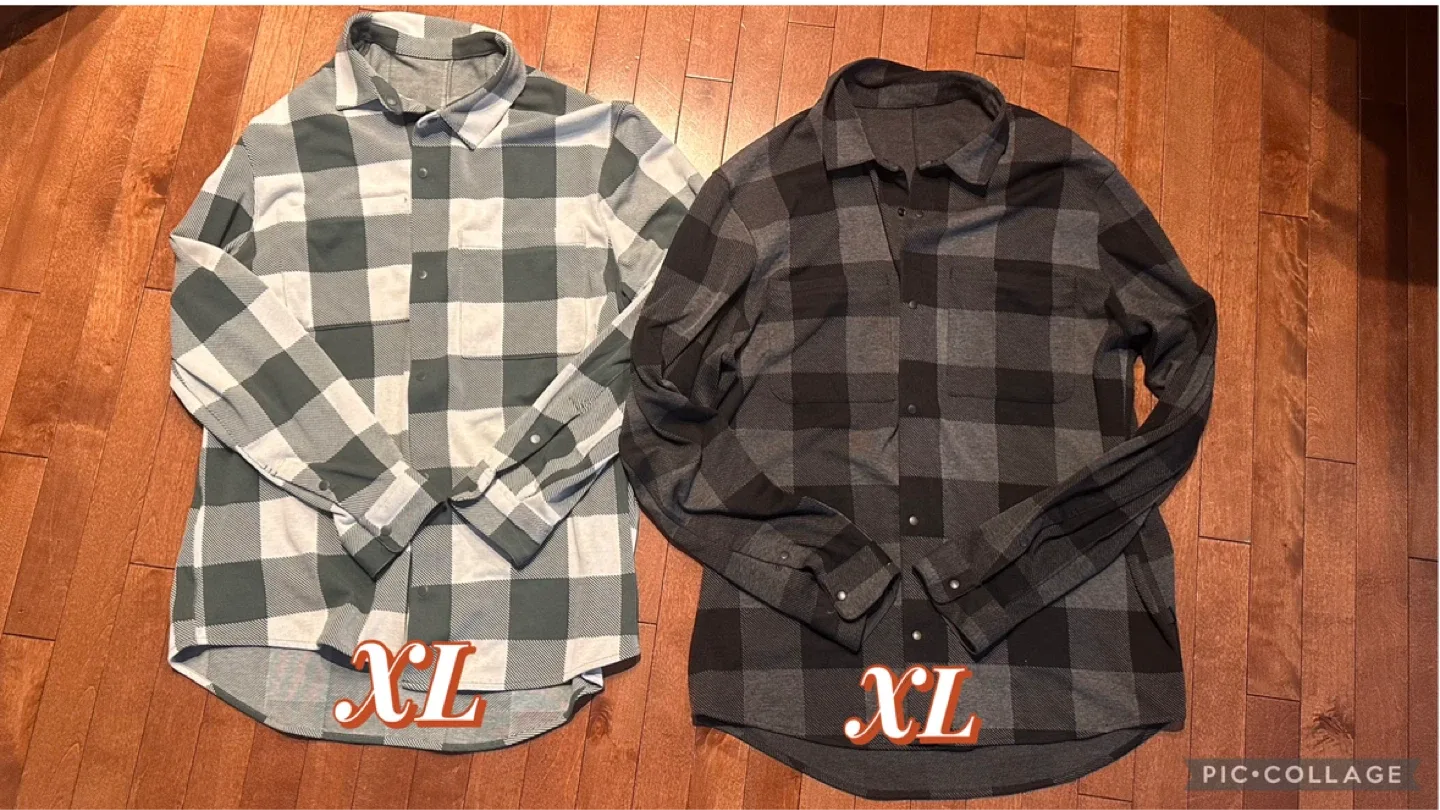 Various Men's Lululemon Sleeve Shirts - Size LG/XL