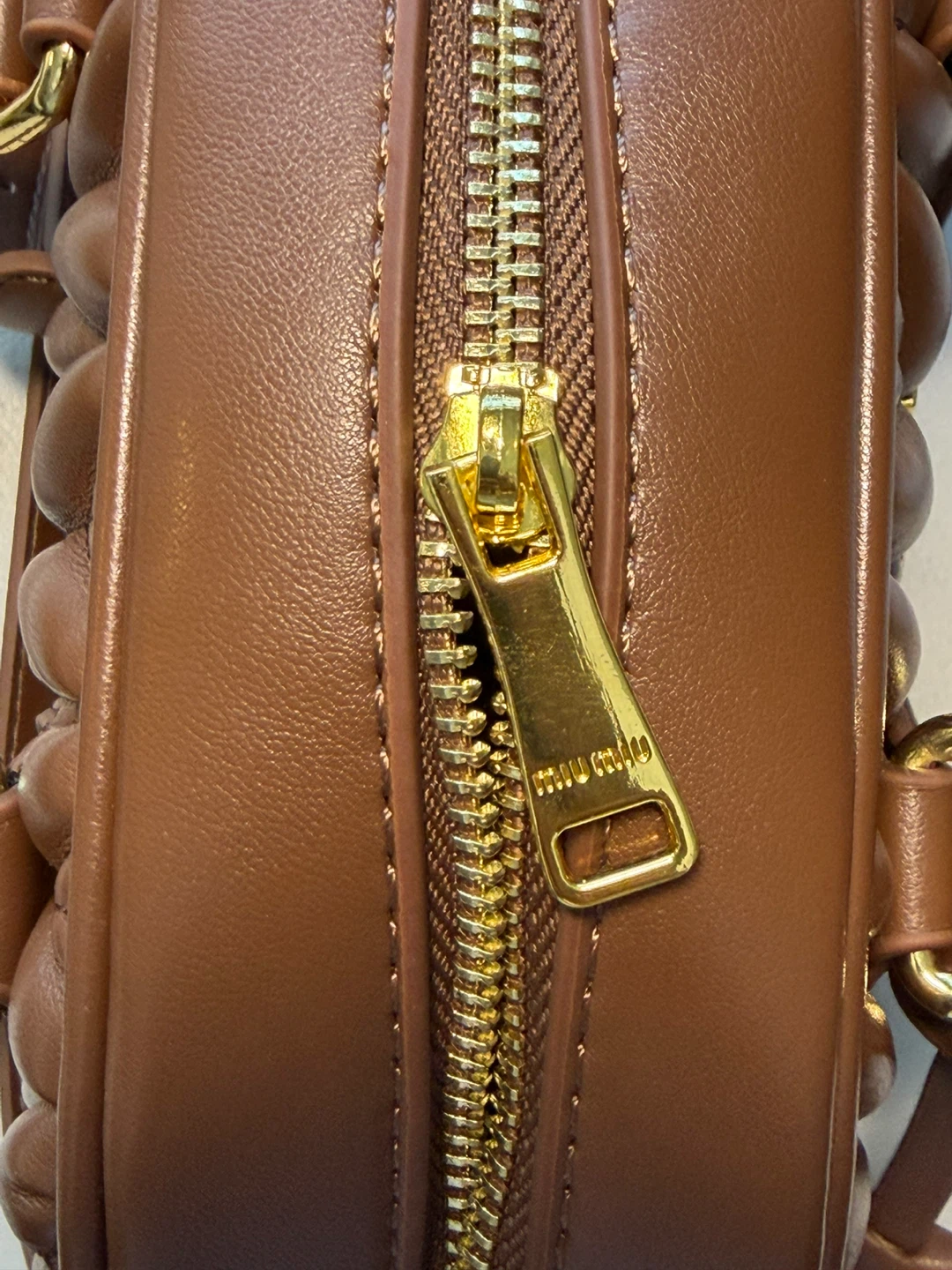 Miu Miu Quilted Leather Mini Bag - photo 5