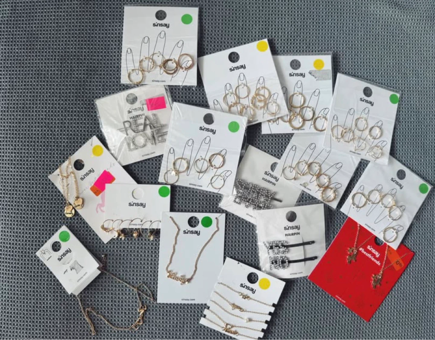 Accessories sale, any 2 for $10 or 5 for $20