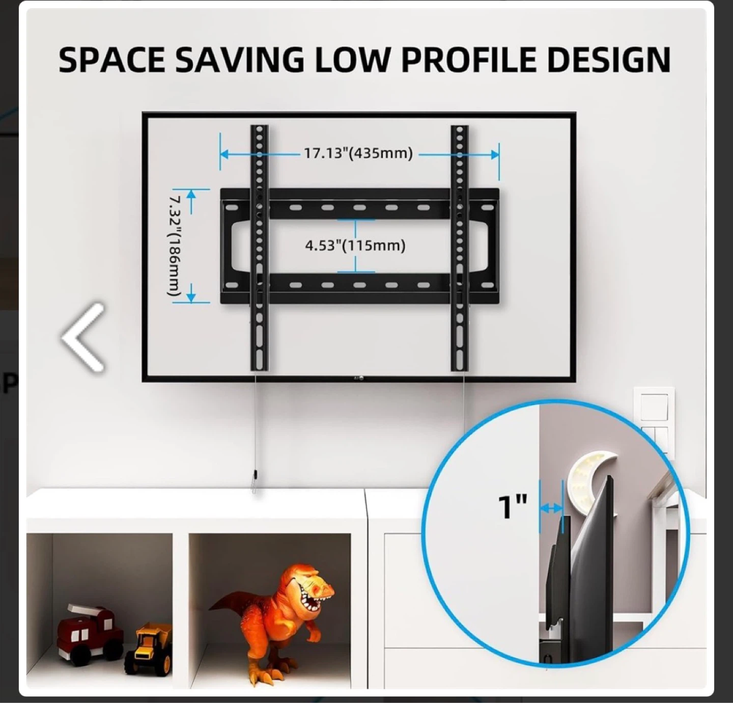 Low Profile TV Wall Mount - photo 3