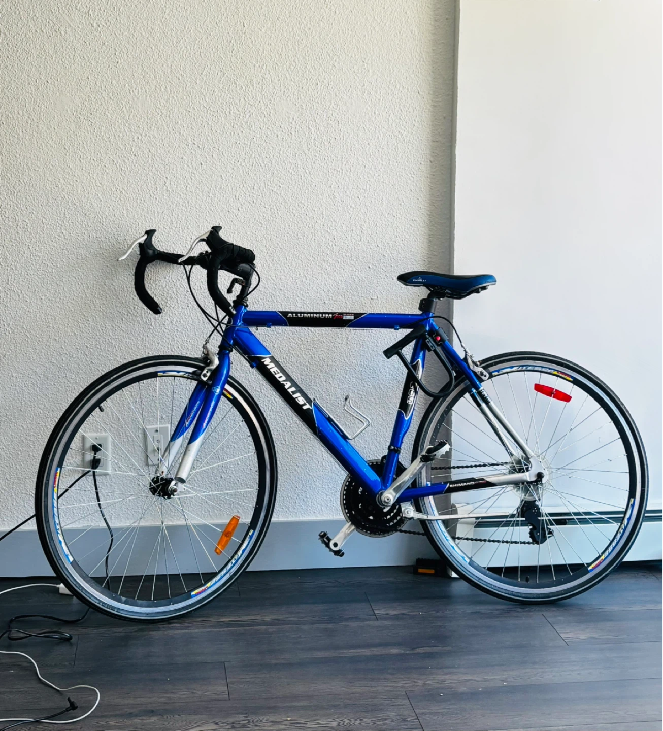 Blue Aluminium Medalist Road Bike