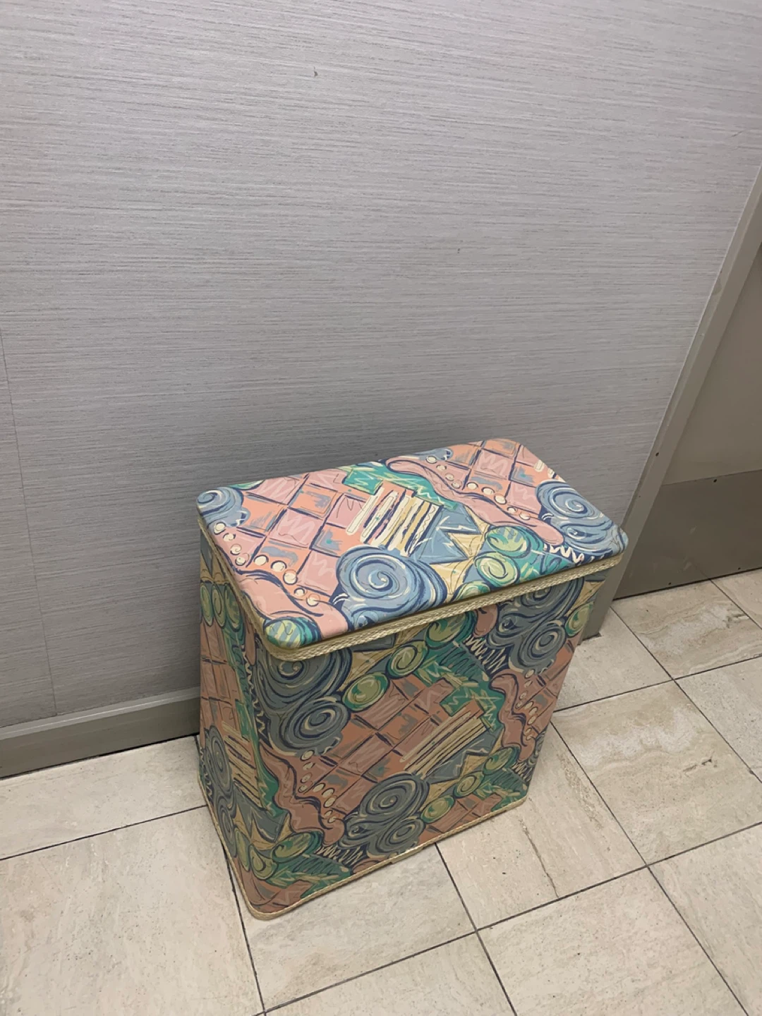 Decorative Storage Basket with Lid