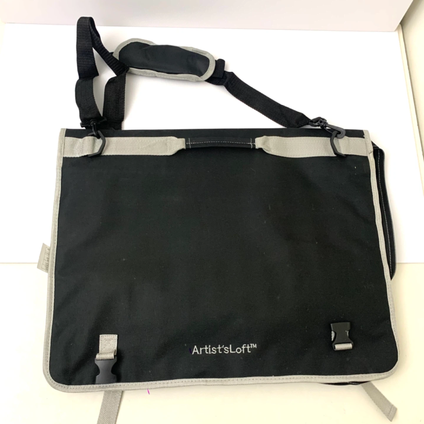 Art Portfolio Case Artist Bag Carrying Case Storage Black