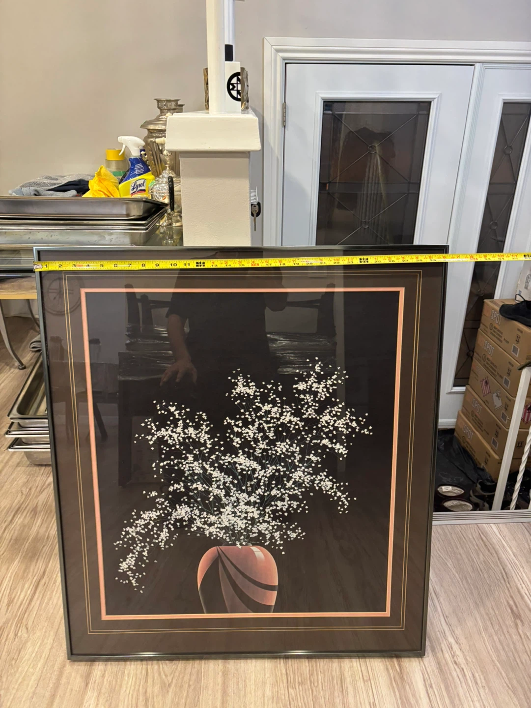 Framed Floral Print Wall Art - photo 4