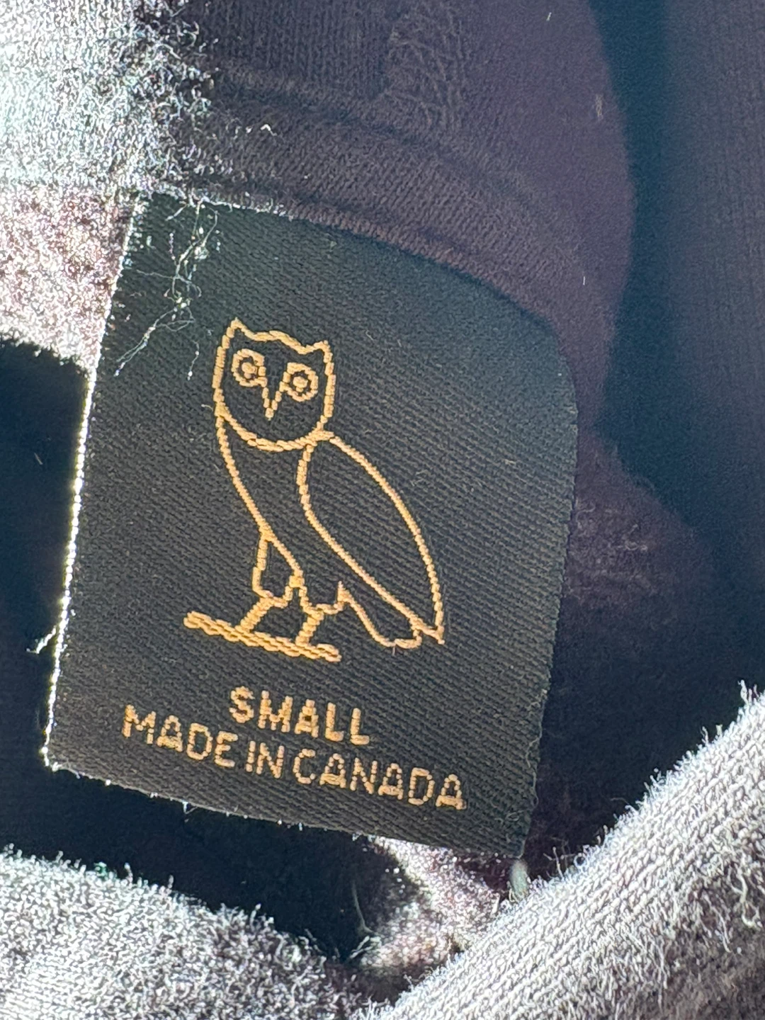 OVO Owl Hoodie - Small - Made in Canada - photo 4