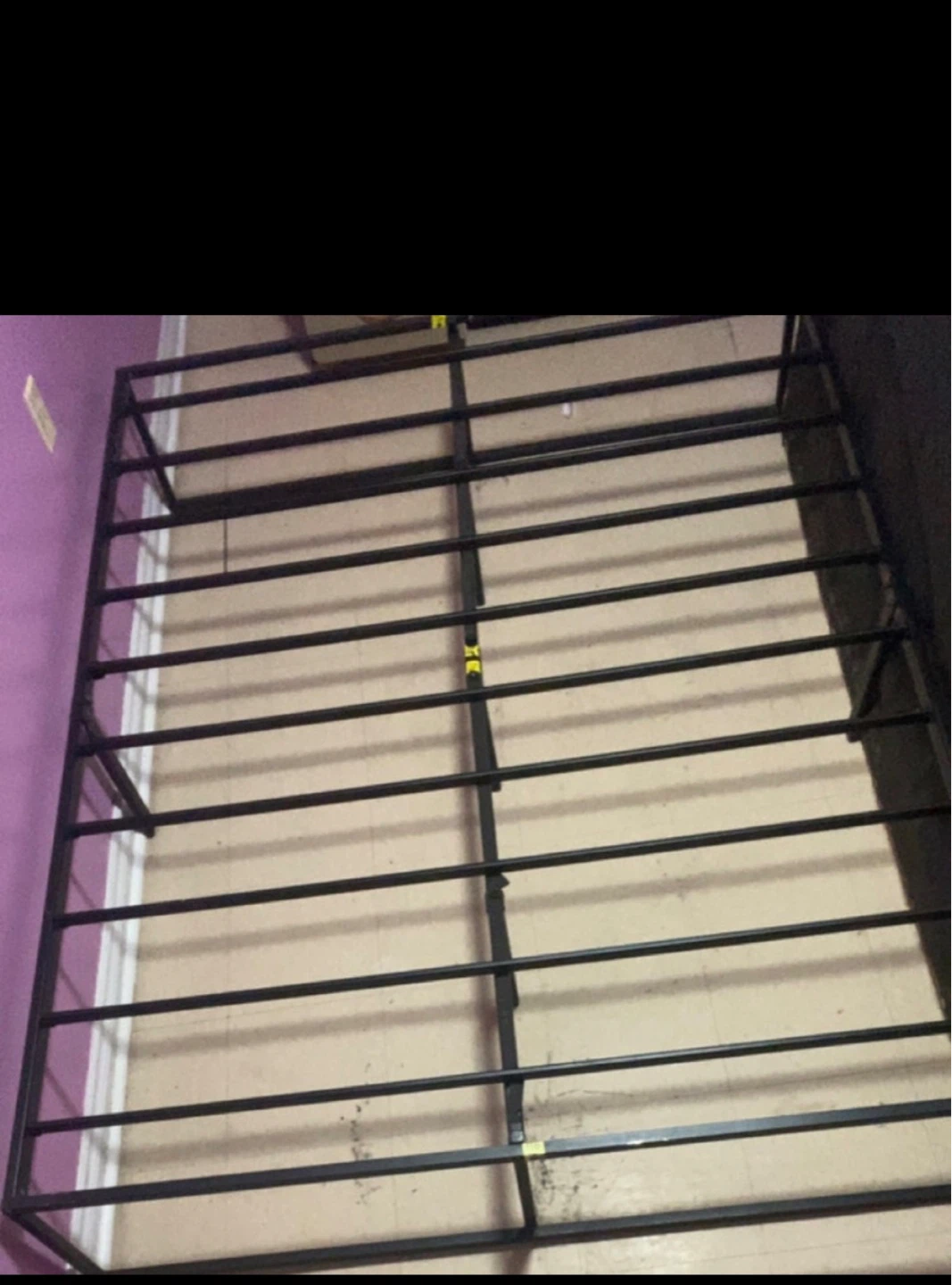 Black Metal Bed Frame