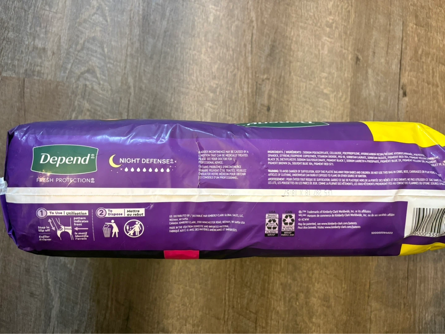Women’s Depends Night Defence Incontinence Underwear - photo 4