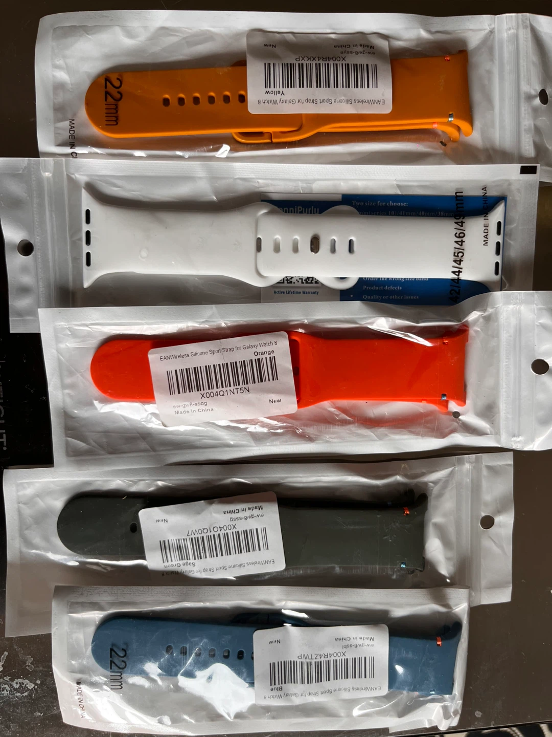 Assorted Watch Bands and Cases