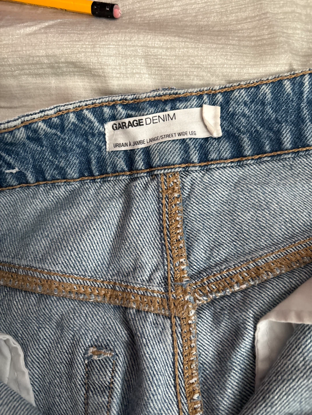 Garage Denim Wide Leg Jeans - photo 4