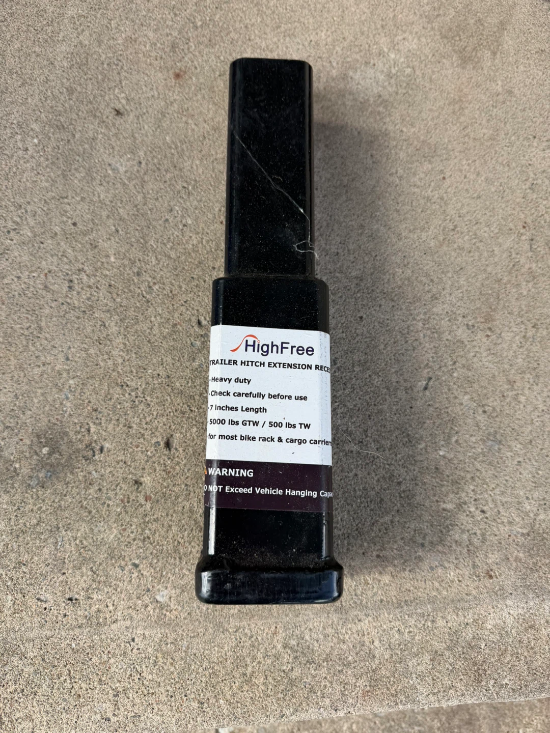HighFree Trailer Hitch Extension Receiver 7 Inches - photo 2