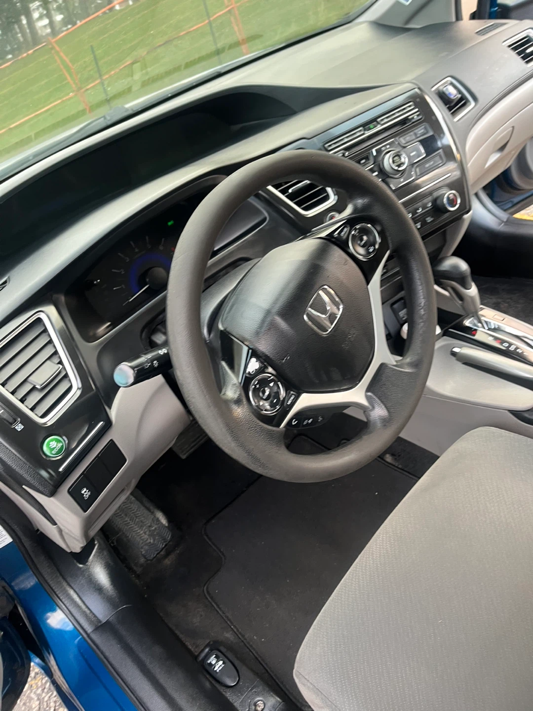 Blue Honda Civic Sedan - photo 2