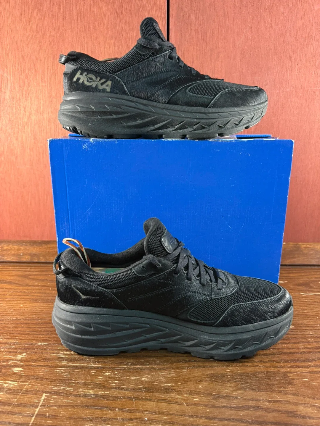 Hoka One X Garments Bondi L Black Men’s Running Shoes Size US 11 - photo 3
