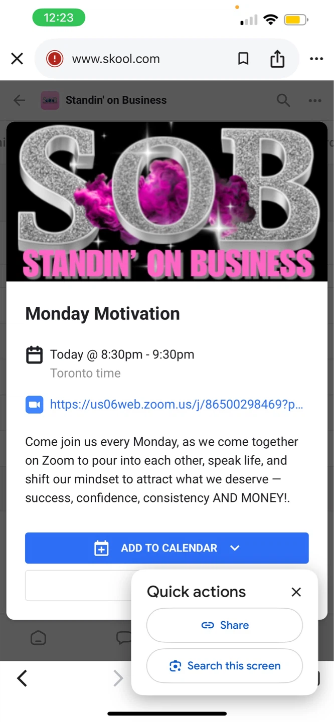 Standin' on Business Digital Courses & Business Ideas