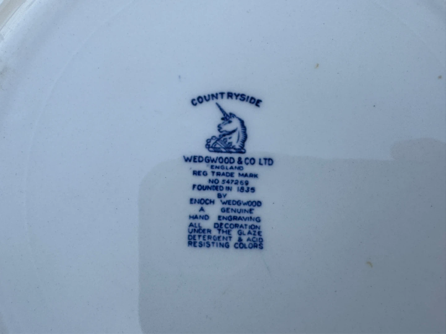 Wedgewood & Royal Albert Plates - photo 3