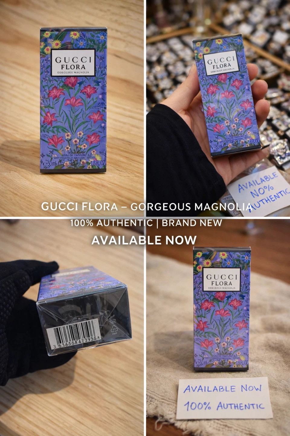 GUCCI Flora Gorgeous Magnolia Eau de Parfum 50ml - photo 3