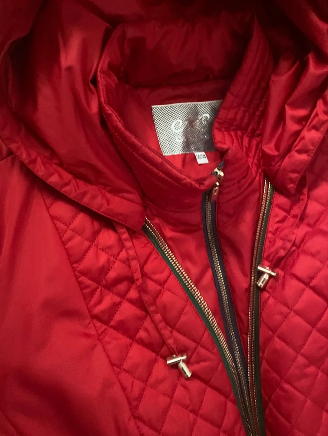 Design Women Red Jacket Size X-Large - photo 3