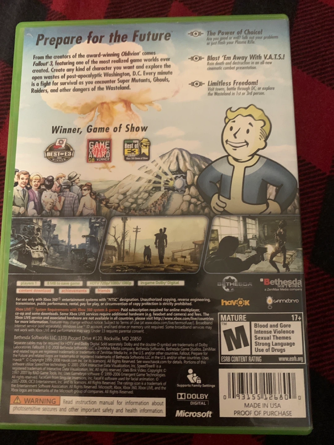 XBOX 360 Fallout 3 - photo 2