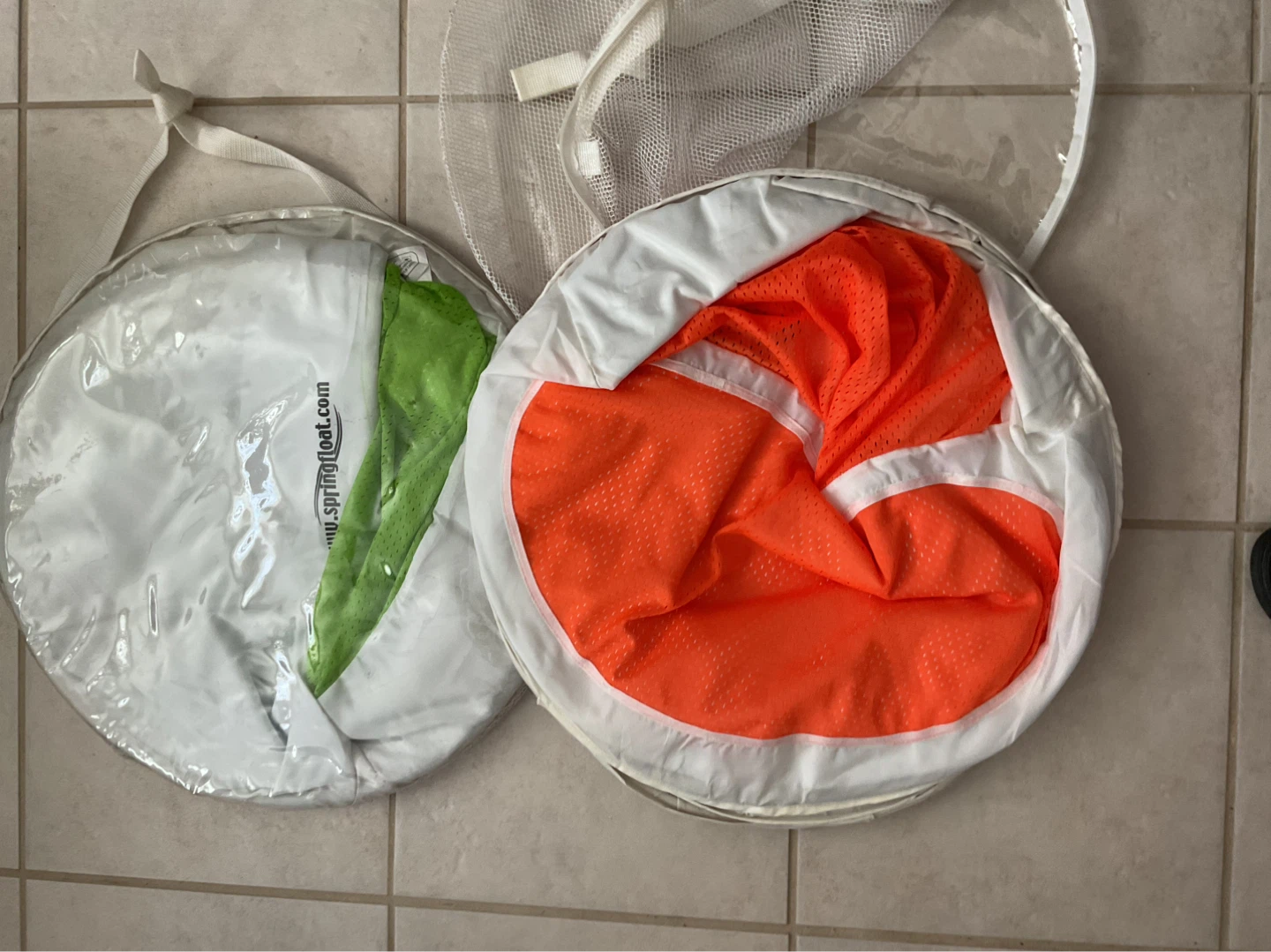Set of Two Spring Floats  Pool Loungers