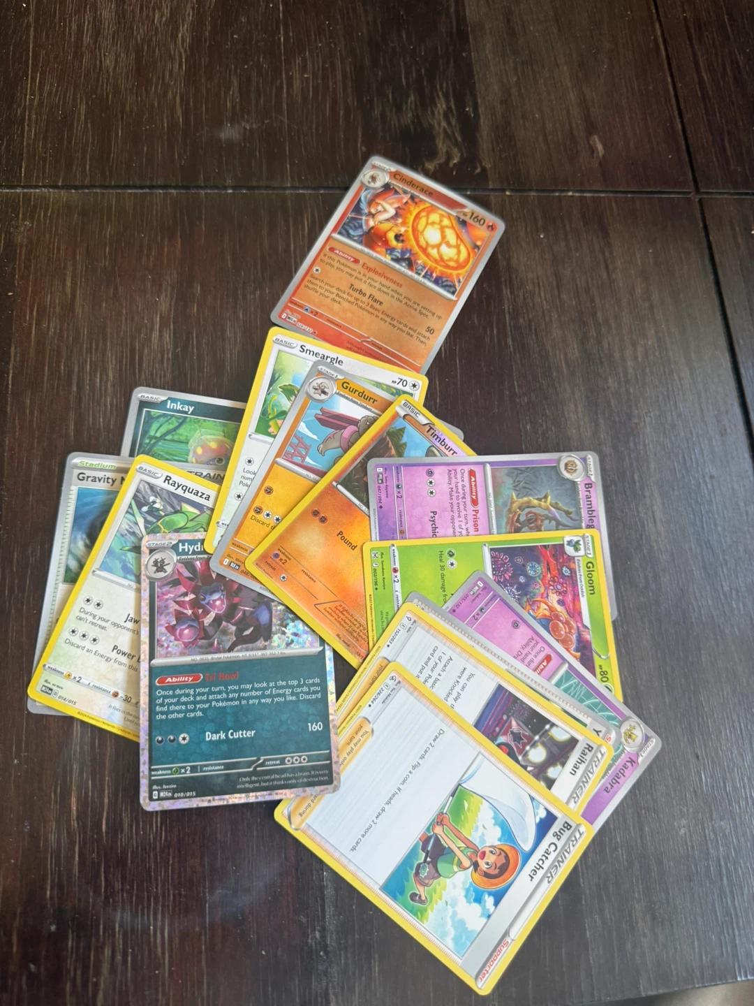 Assorted Pokémon Trading Cards