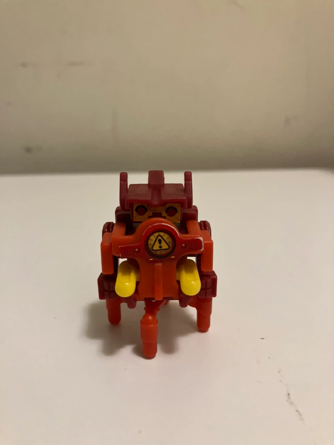 Red and Orange Robot Toy