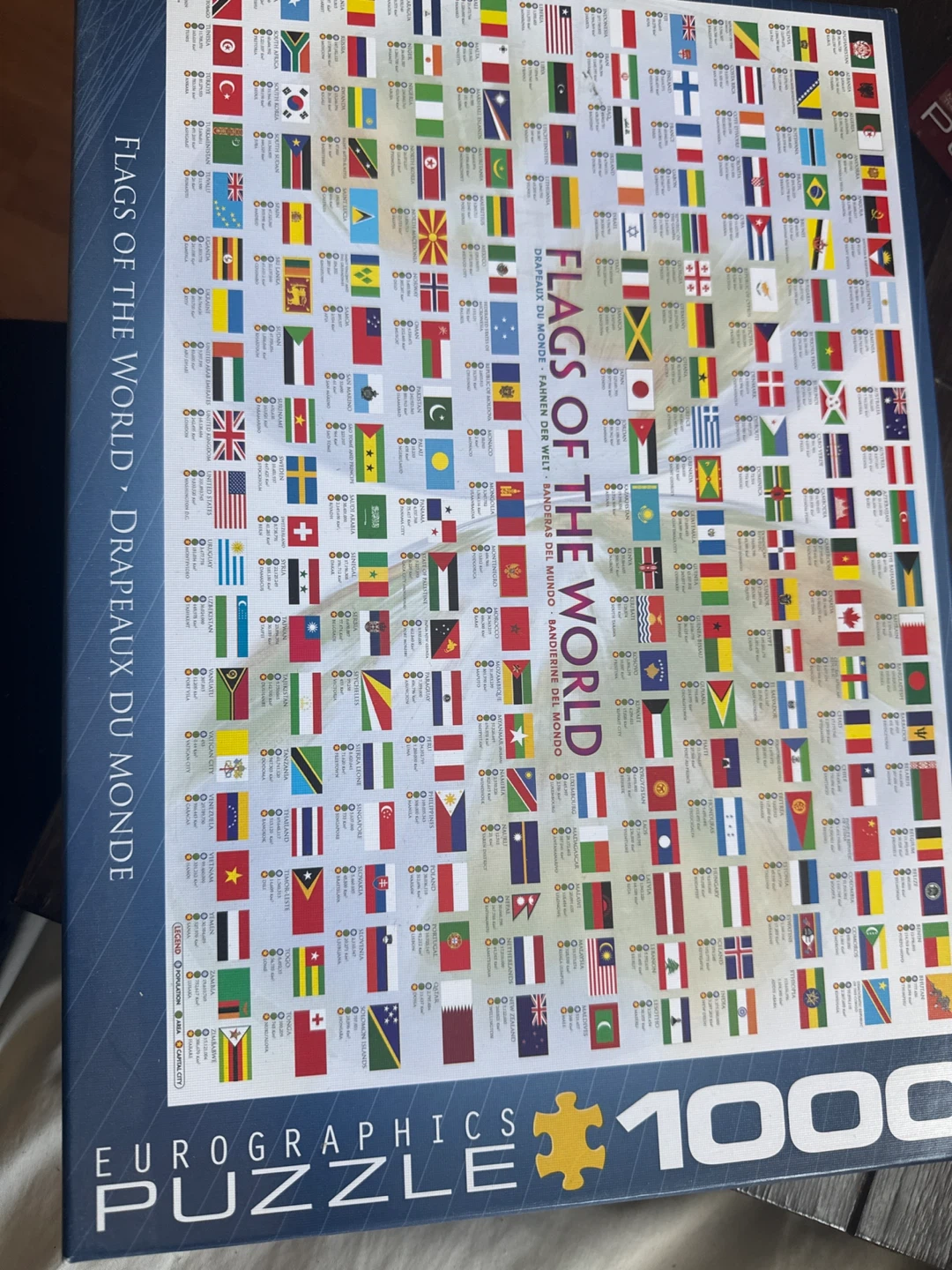 Eurographics Flags of the World 1000 Piece Jigsaw Puzzle