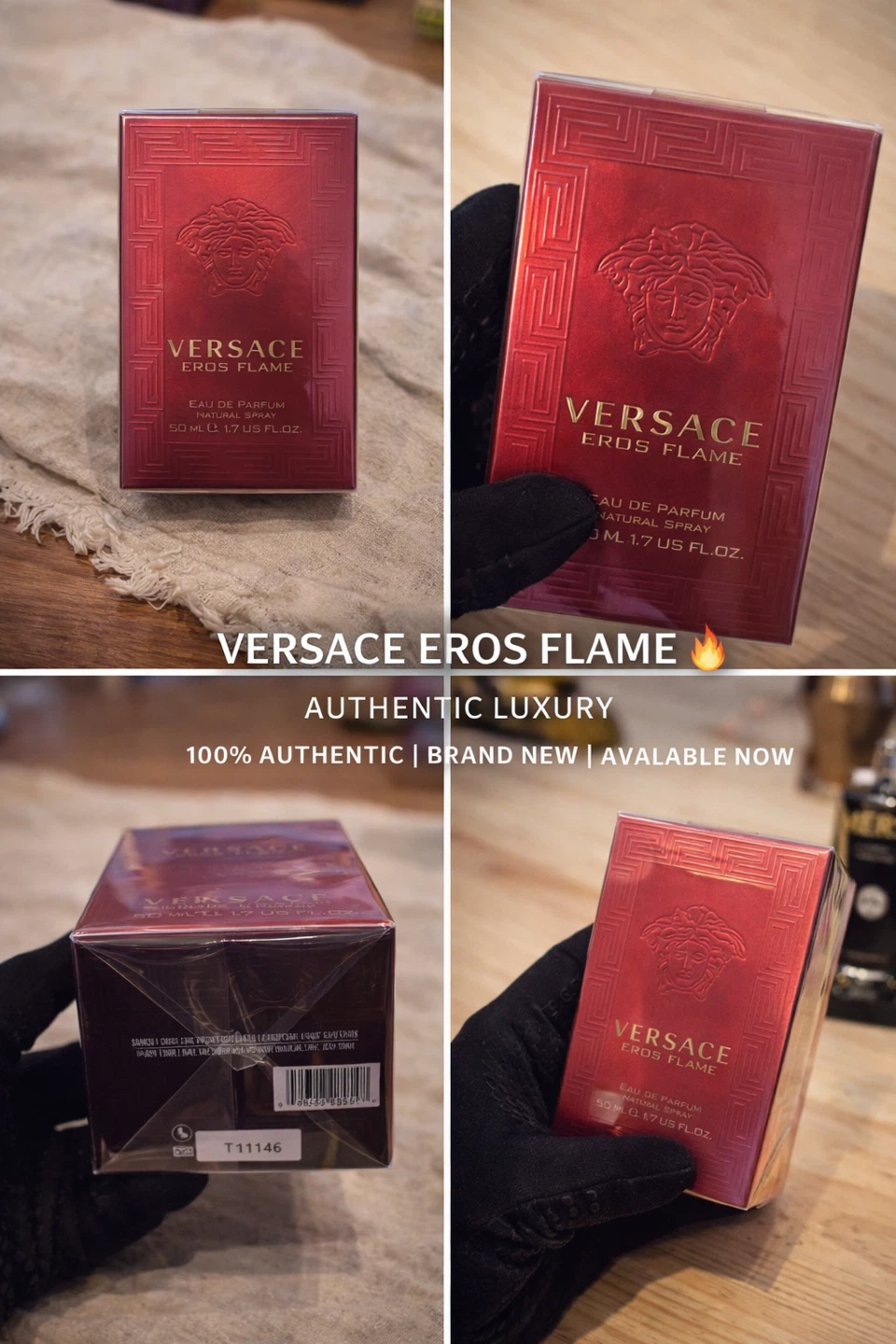Versace Eros Flame Eau de Parfum Natural Spray 50 mL